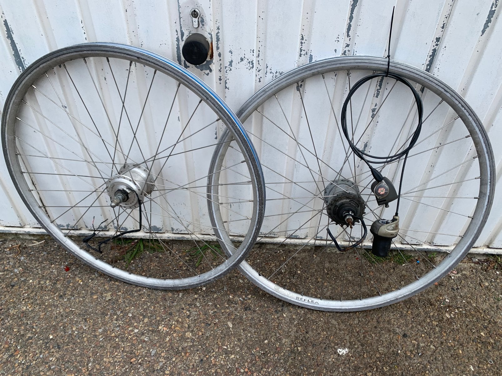 9 stukken set Fiets wiel velgen voor en achter, Fietsen en Brommers, Fietsen | Mountainbikes en ATB, Ophalen, Zo goed als nieuw