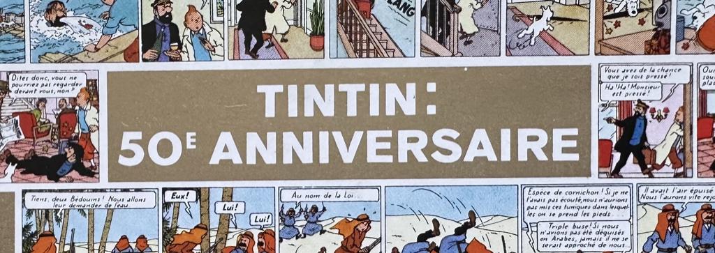 Hergé - Rare Carte de voeux prototype 1974 -Série de strips, Livres, Neuf, Enlèvement ou Envoi, Une BD, HERGE