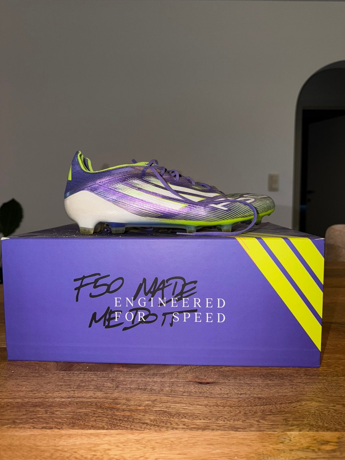Adidas F50 Voetbalschoenen, Sports & Fitness, Football, Enlèvement ou Envoi, Utilisé, Chaussures