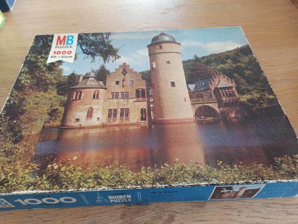 MB puzzel, Enlèvement, 500 à 1500 pièces, Comme neuf, Puzzle