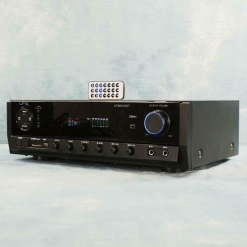 Tuner versterker met karaoke functie ,USB SD Bluetooth 053-B, Ophalen of Verzenden, Nieuw, Microfoon(s)