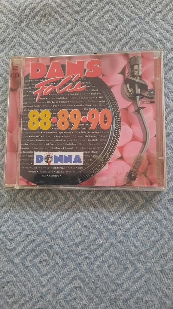 2cd DONNA´S DANS FOLIE 88-89-90, CD & DVD, CD | Compilations, Enlèvement ou Envoi, Comme neuf, Pop