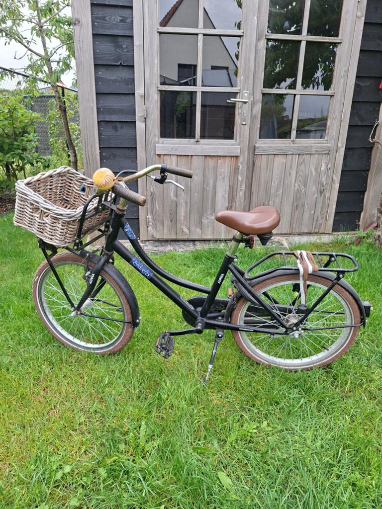 Meisjesfiets met mandje 20 inch, Fietsen en Brommers, Fietsen | Meisjes, Ophalen, 20 inch