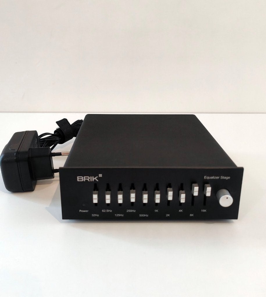 BRIK Equalizer Stage – analoge stereo equalizer, Audio, Tv en Foto, Versterkers en Ontvangers, Overige merken, Gebruikt, Verzenden