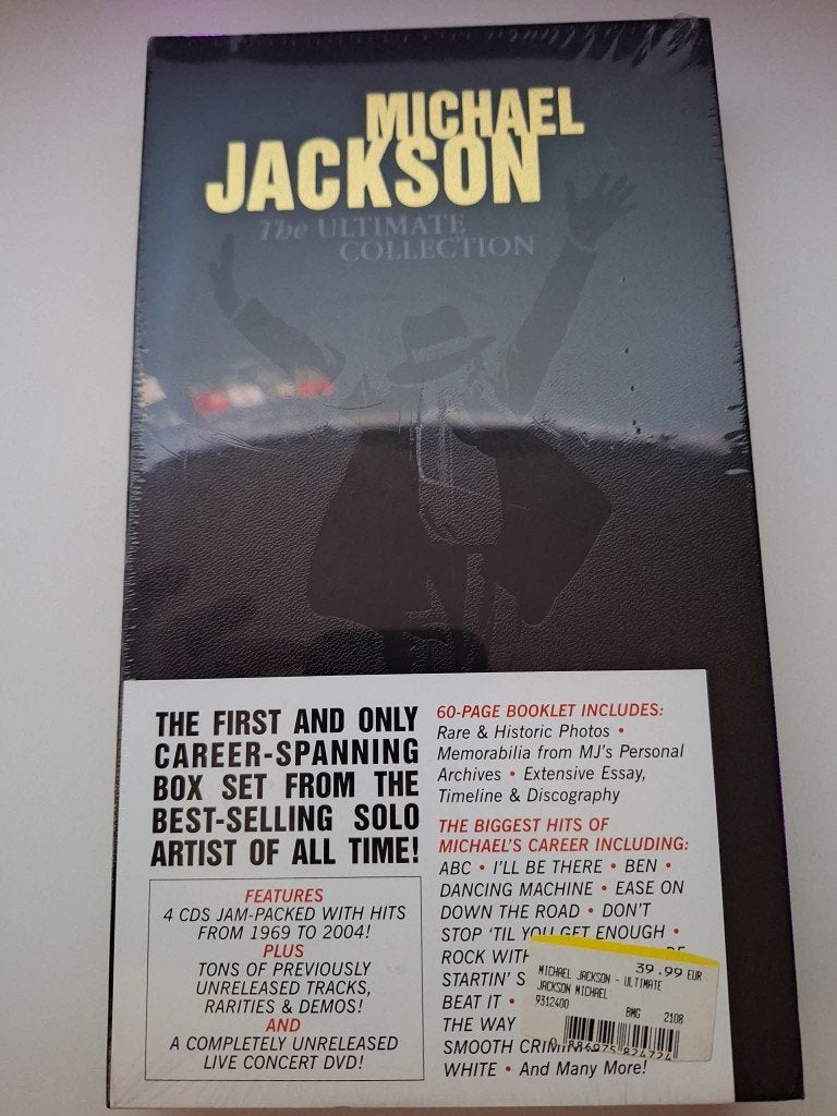 Michael Jackson The Ultimate Collection 4cd+1dvd, Enlèvement ou Envoi, 2000 - 2009, Neuf, dans son emballage, Coffret