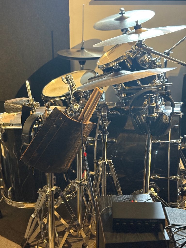 Compleet high-end drumstel, Muziek en Instrumenten, Drumstellen en Slagwerk, Ophalen, Zo goed als nieuw, Pearl