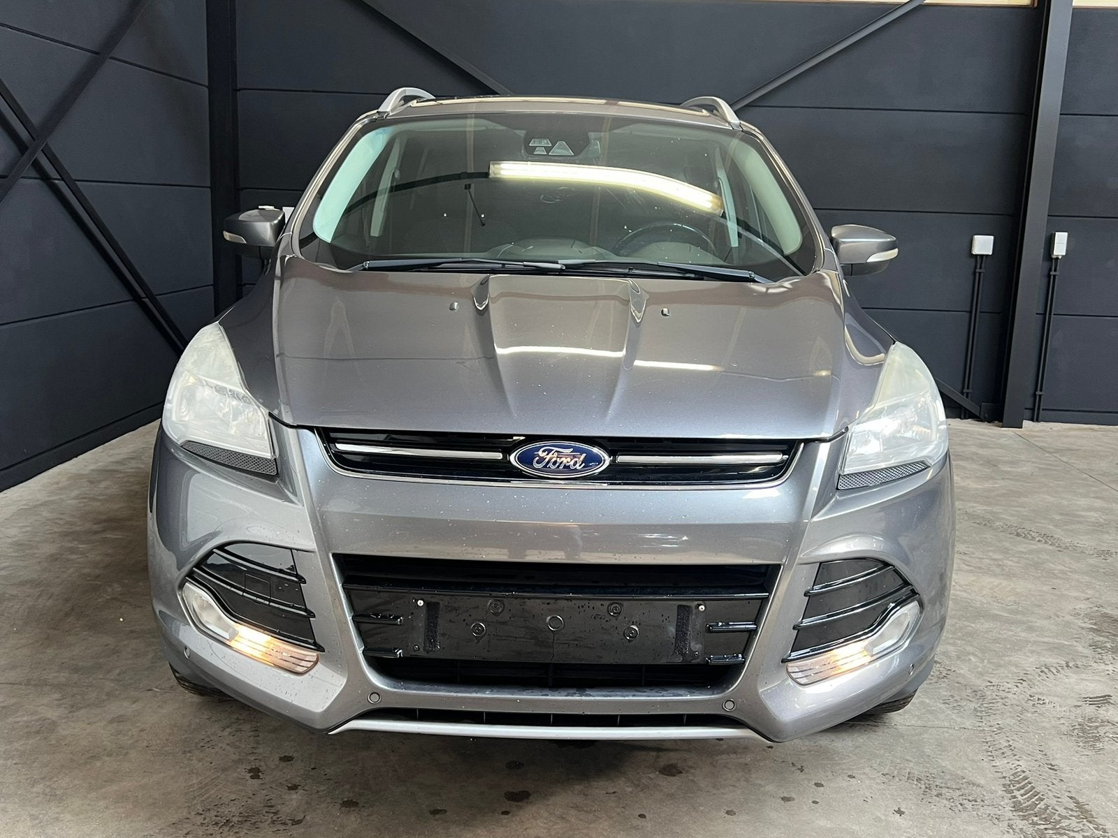 Ford Kuga 1.6 benzine/lpg bj2014, 160.000km, Keuring VVK, Autos, Ford, Argent ou Gris, Entreprise, Boîte manuelle, Noir