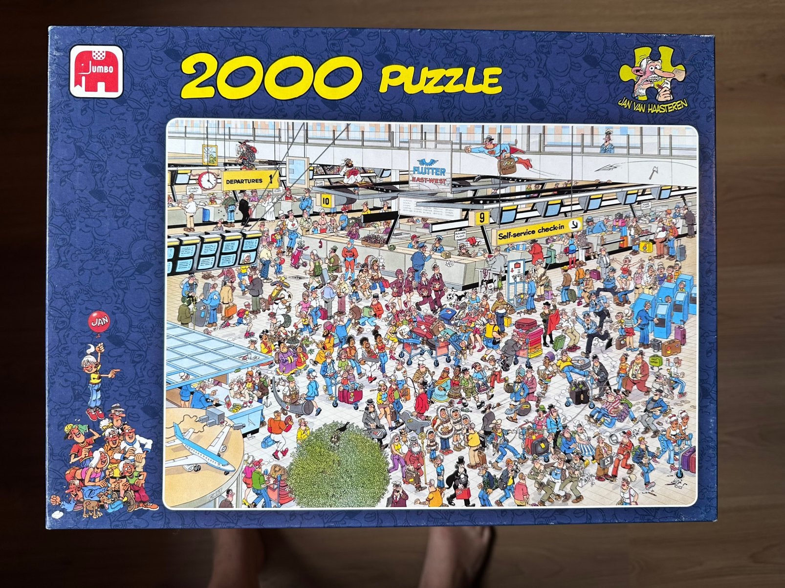 Jan Van Haasteren puzzel JVH - 2000stuks, Enlèvement, Comme neuf