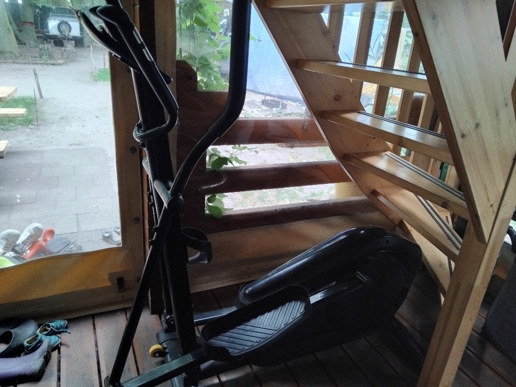 Crosstrainer domyos 520 snel weg, Sport en Fitness, Ophalen, Gebruikt