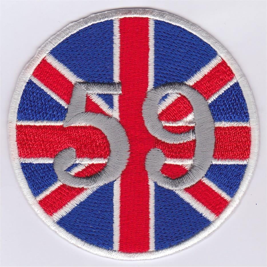 59 Cafe Racer stoffen opstrijk patch embleem #2, Envoi