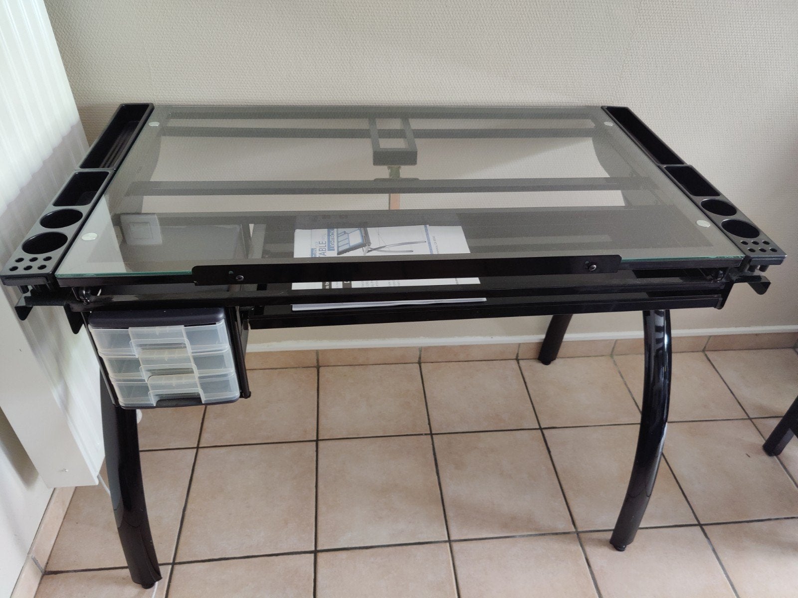 Te koop tekentafel, Enlèvement, Comme neuf, Moins de 130 cm