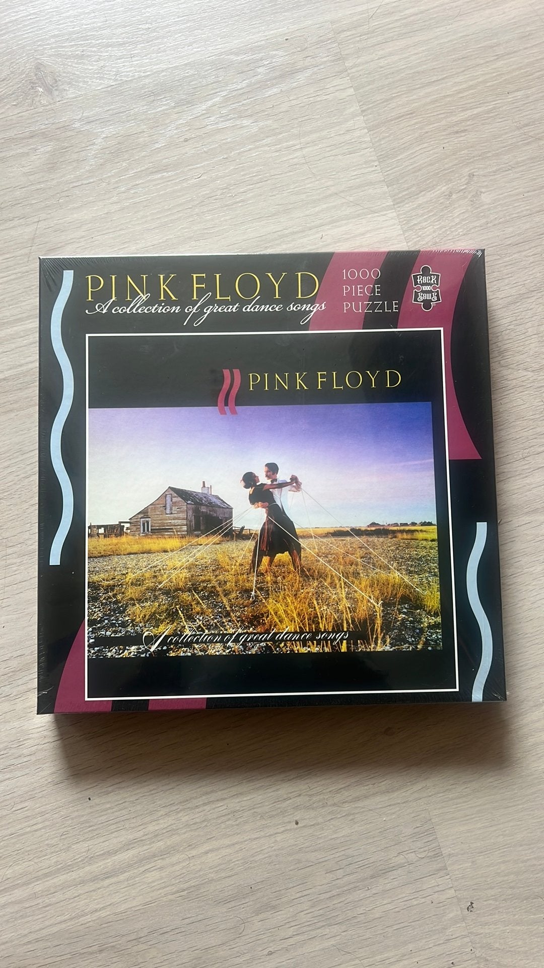 Pink floyd puzzel 1000 stukjes, Ophalen of Verzenden, 500 t/m 1500 stukjes, Nieuw, Legpuzzel