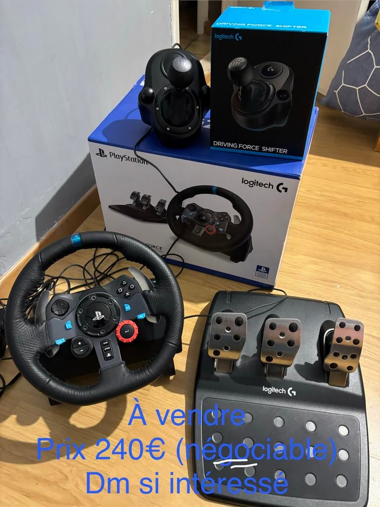 Logitech G29 stuurwiel, Ophalen of Verzenden, Nieuw, Stuur of Pedalen, PlayStation 4