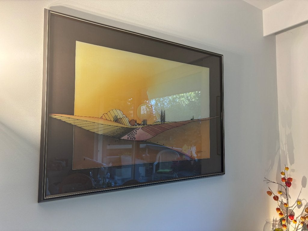 Tableau à vendre, Antiquités & Art, Sous verre, Paysage, Enlèvement, Impression