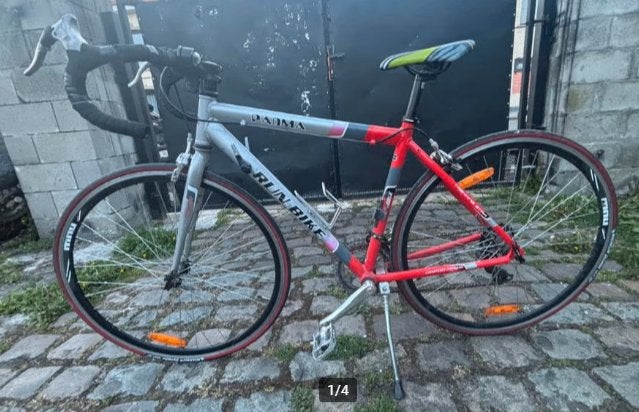Koersfiets Padma goede staat, Fietsen en Brommers, Gebruikt, 10 tot 15 versnellingen, Velgrem, Minder dan 49 cm