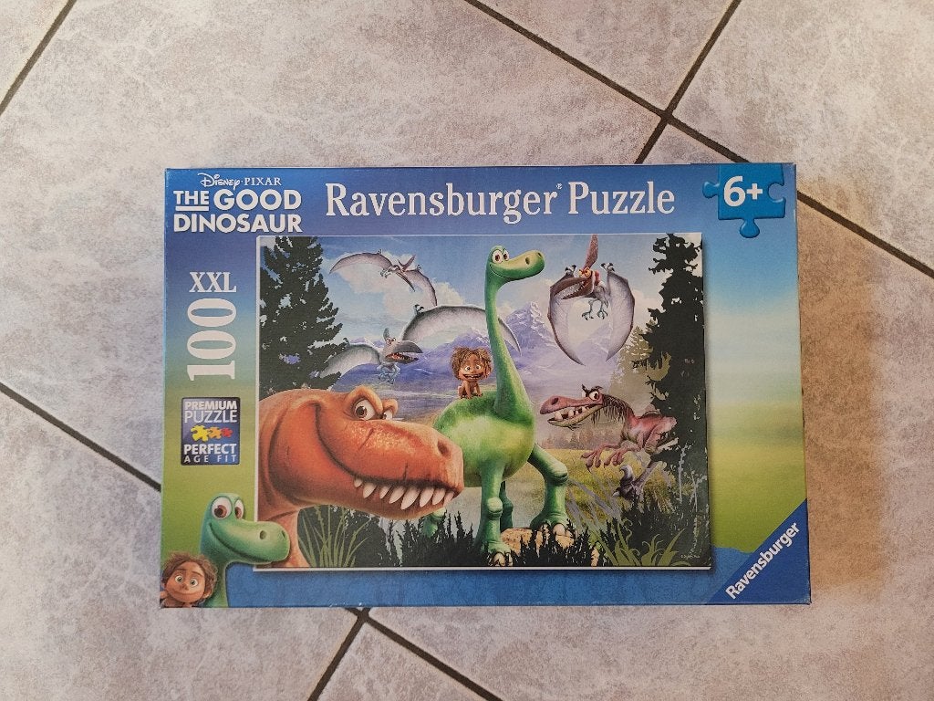 Disney pixar Good Dinosaur puzzel, 100xl stuks, Ophalen, Meer dan 50 stukjes, Zo goed als nieuw, 6 jaar of ouder