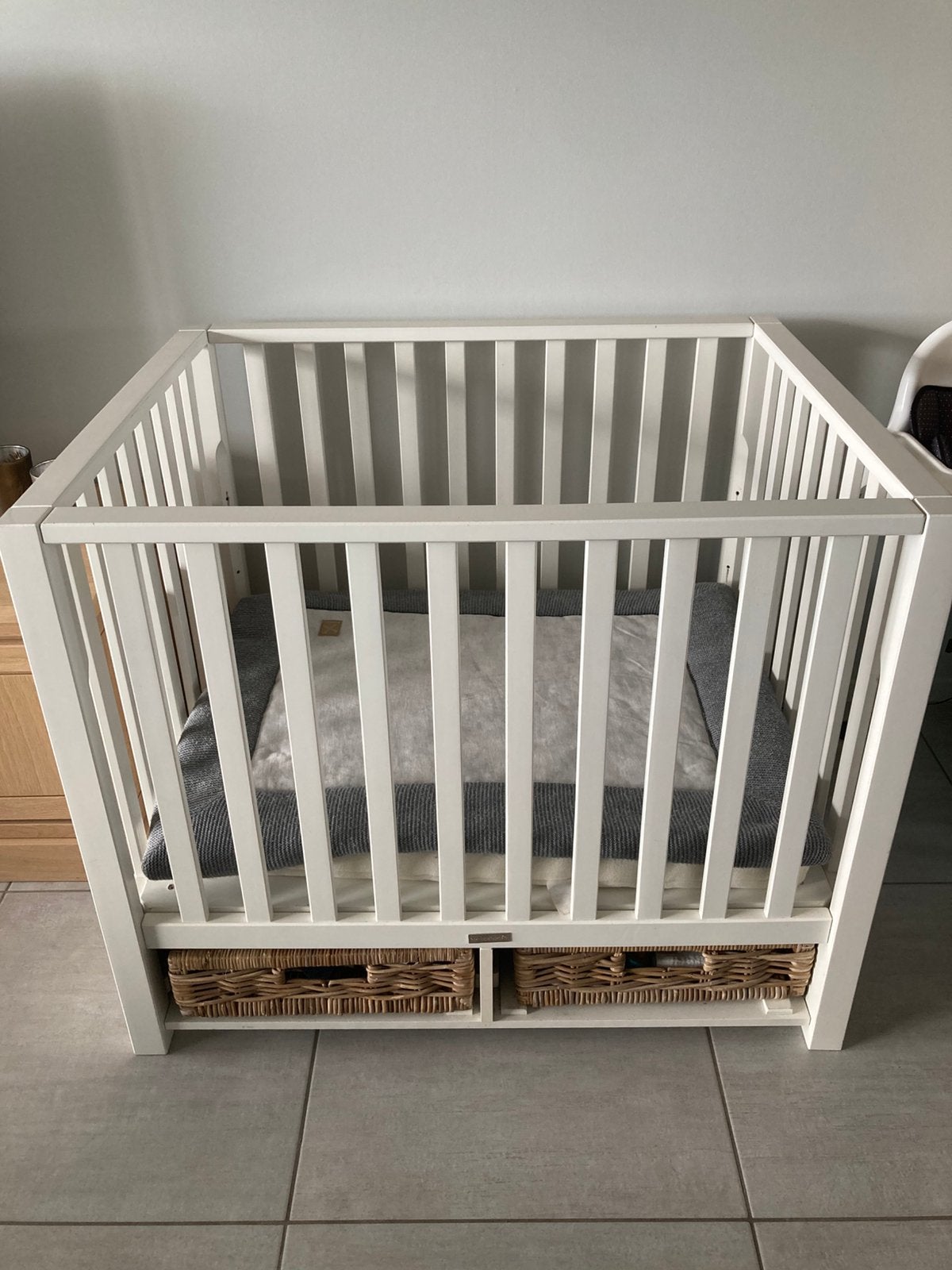 Baby park, Enlèvement, Utilisé, Rectangulaire, Réglable en hauteur