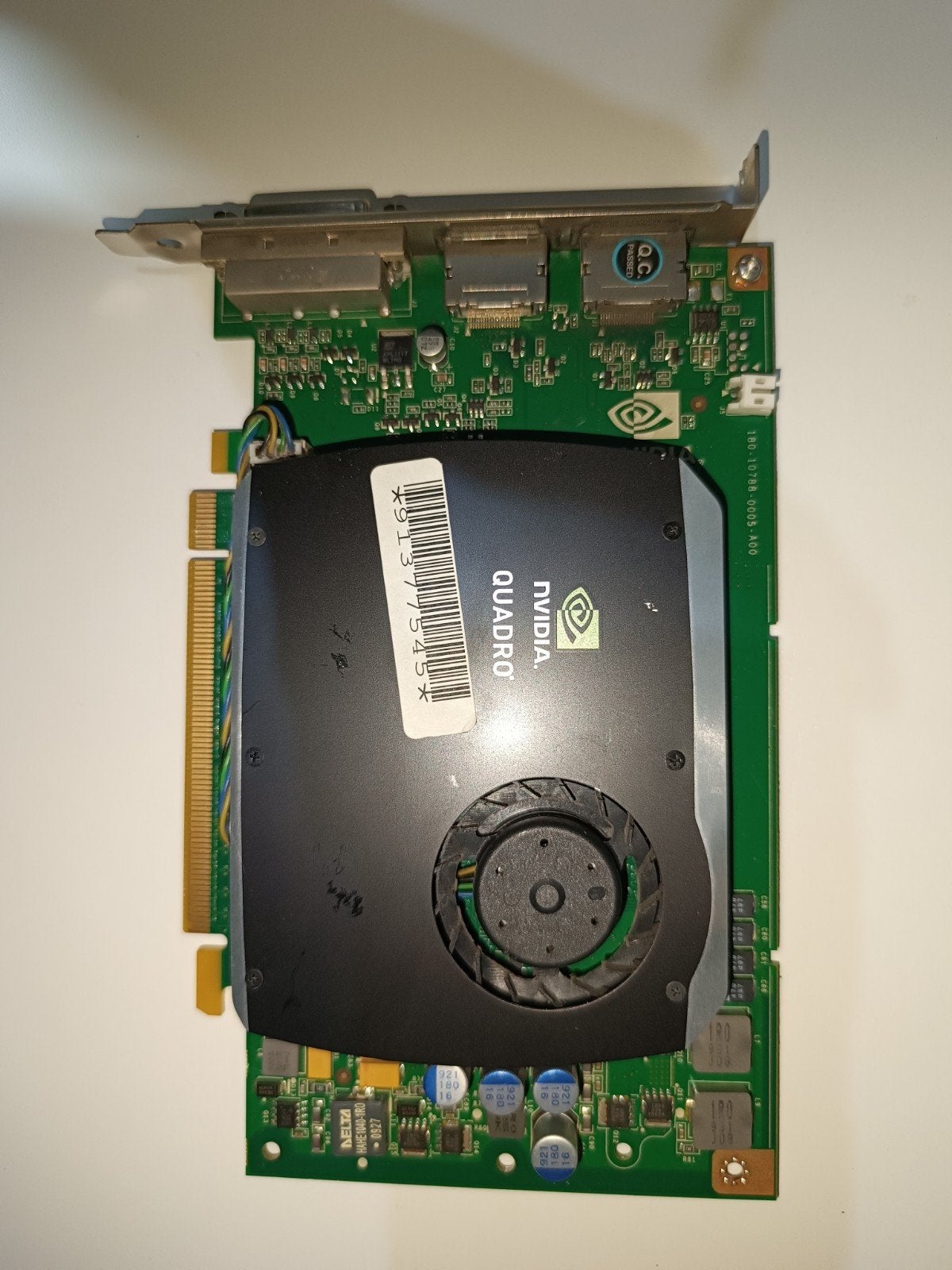 NVIDIA Quadro FX 580 grafische kaart, Ophalen