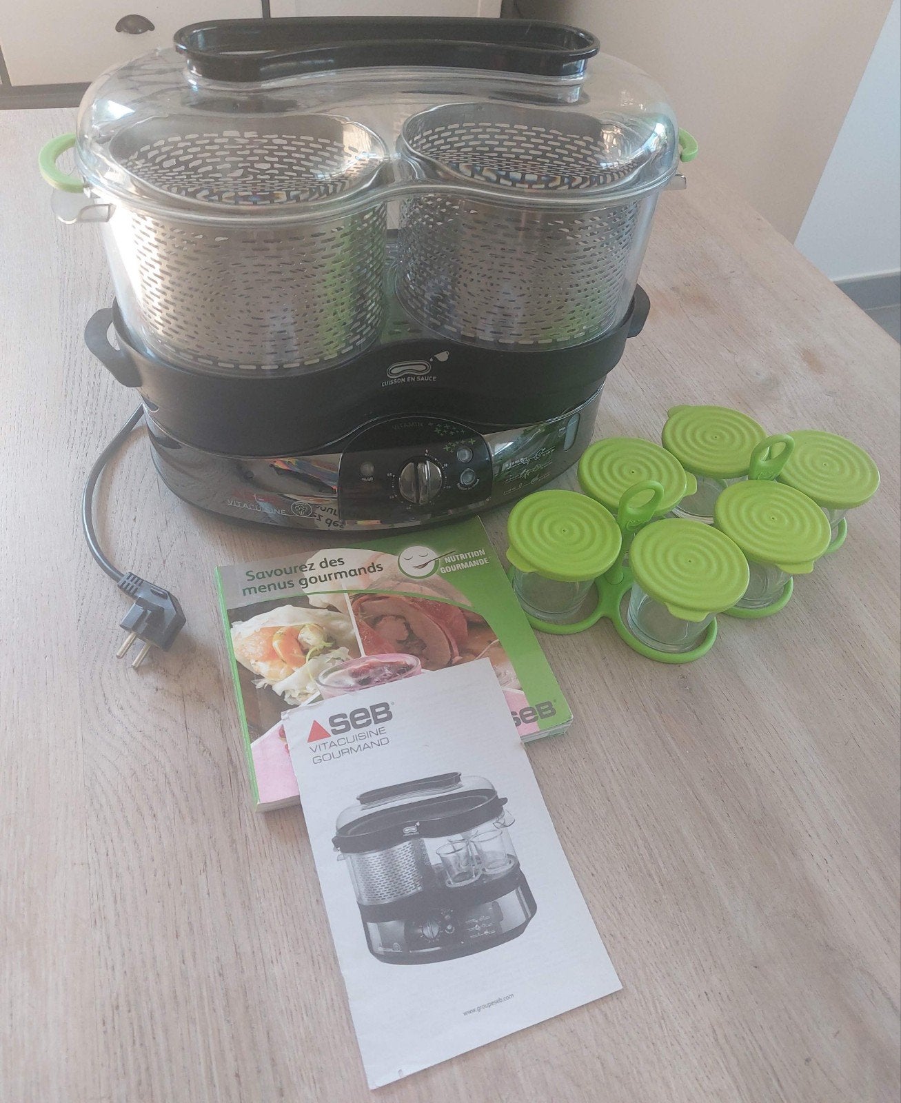 Cuiseur vapeur Vitacuisine Gourmand Seb, Electroménager, Enlèvement