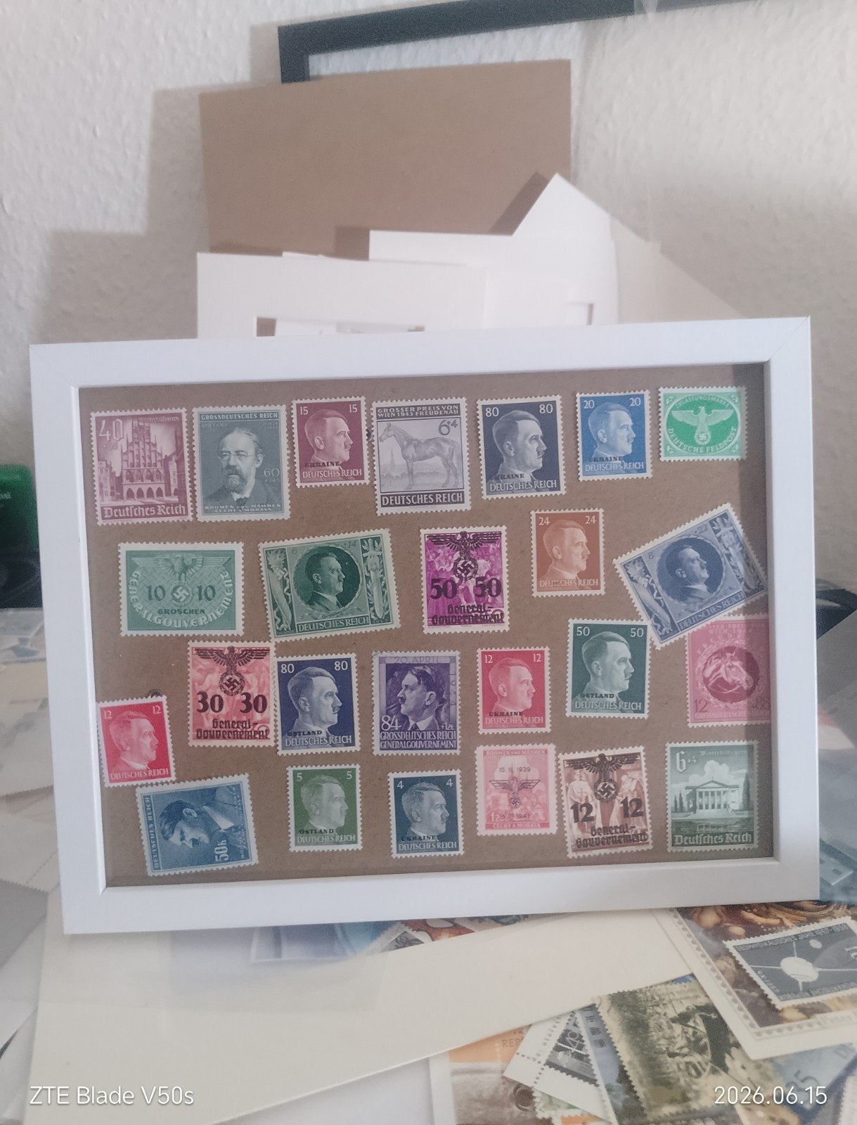 Timbres Postfrisch Deutsches Reich, Enlèvement ou Envoi