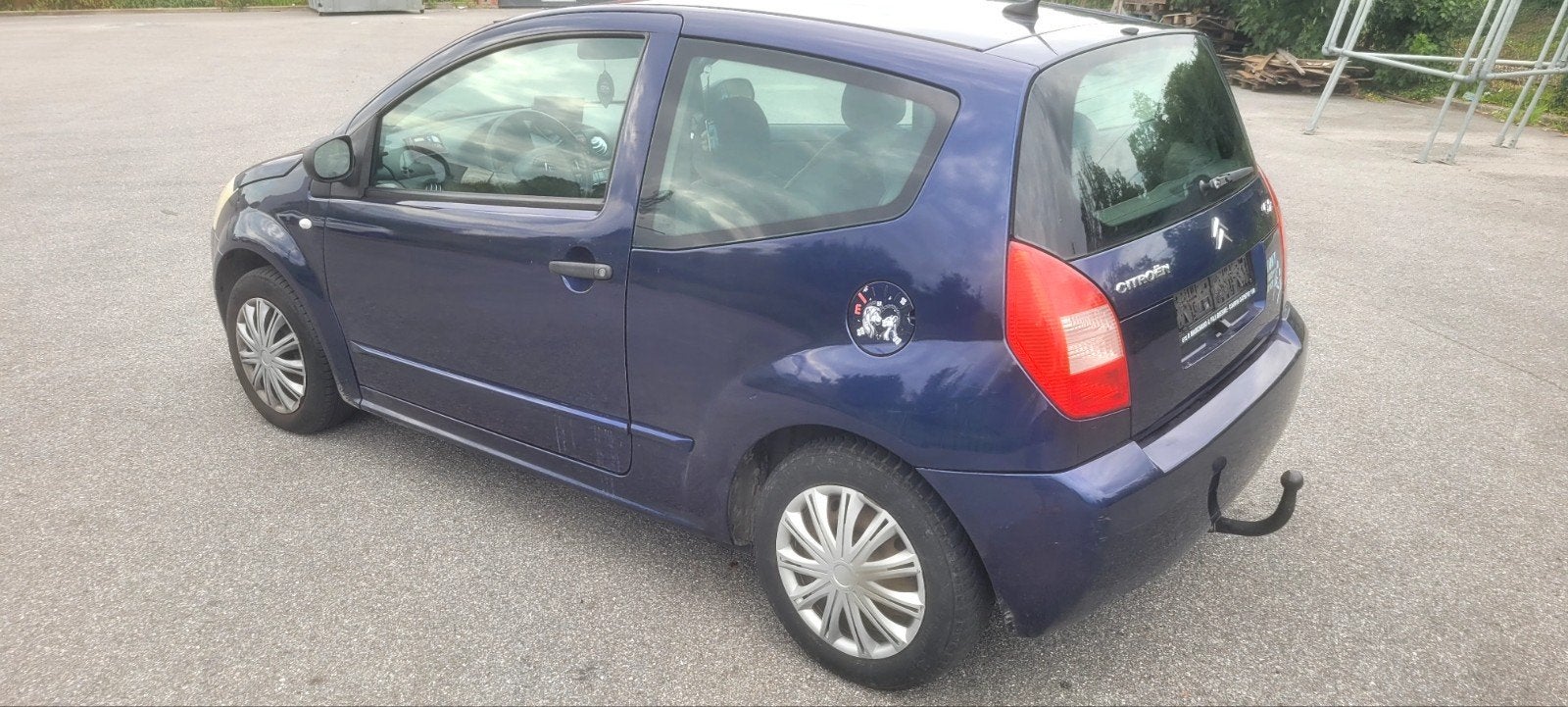 CITROËN C2+1.2ES+CT VIÈRGE +DEMANDE D'IMMATRI À 1699EU, Elektrische ramen, Blauw, Bedrijf, Handgeschakeld
