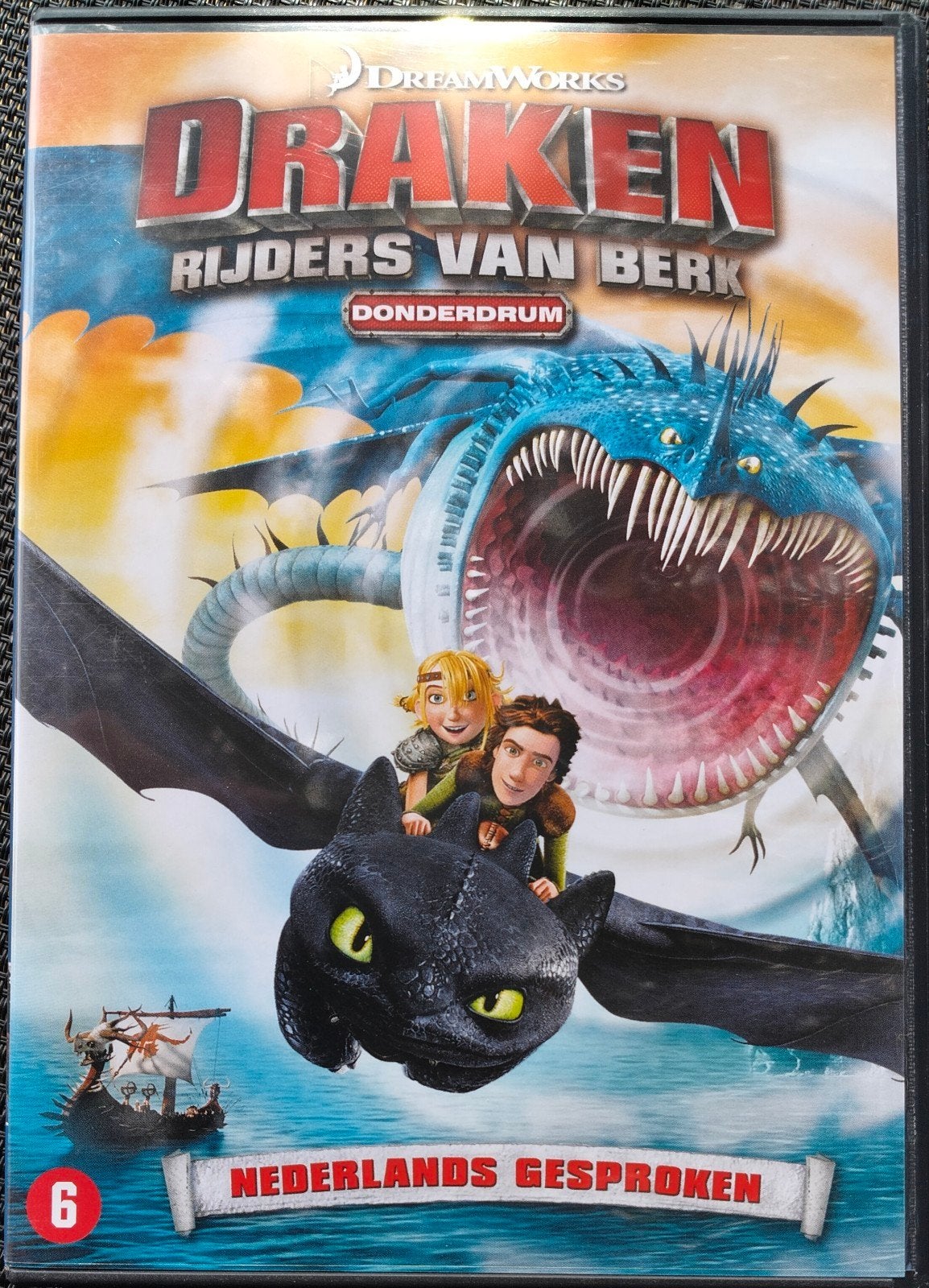 Draken Rijders van Berk - Donderdrum, Cd's en Dvd's, Ophalen of Verzenden, Nederlands, Serie, Nederlands