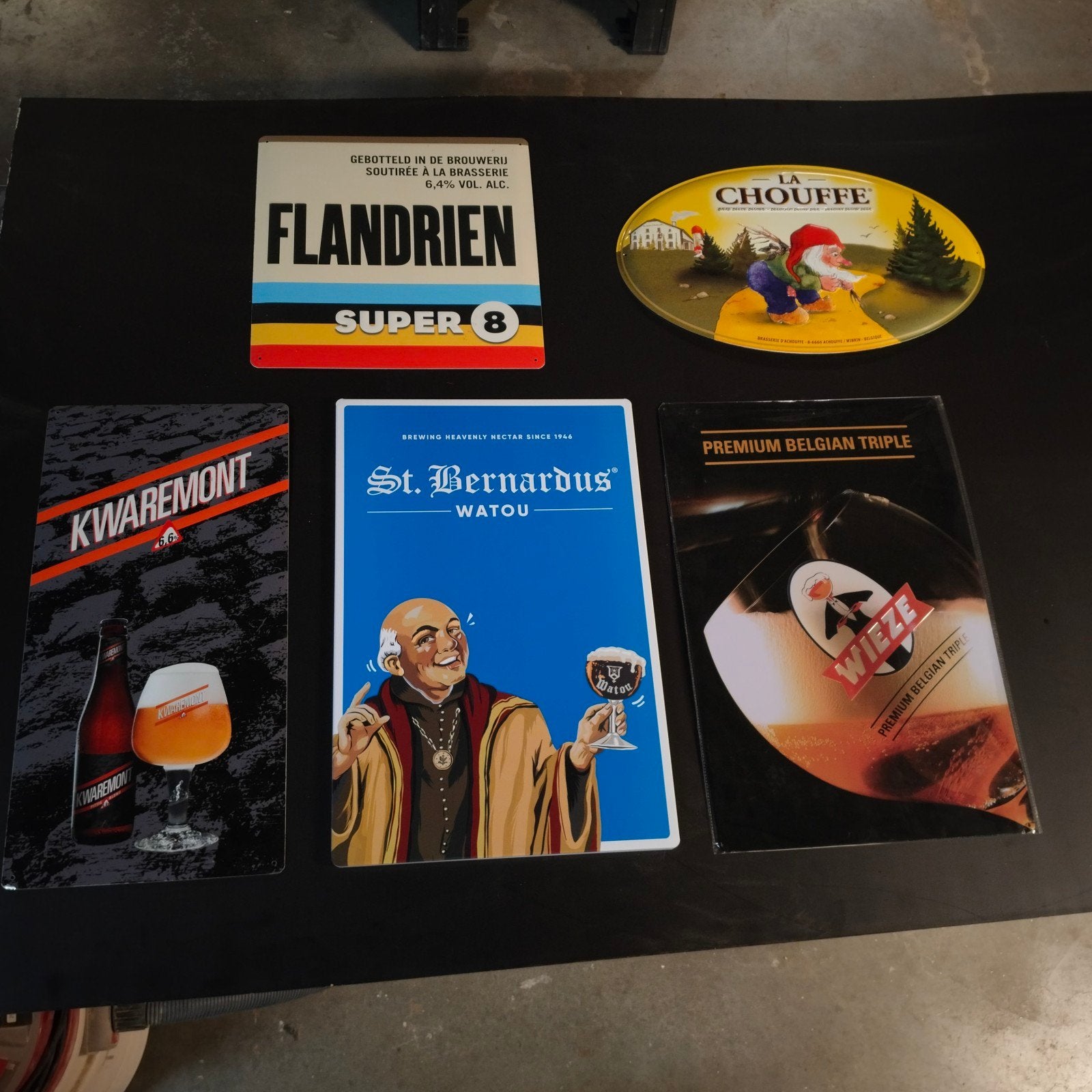 lot reklame borden, Verzamelen, Ophalen