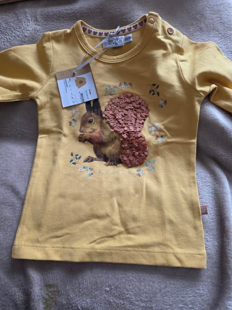 Longsleeve Dirkje, Kinderen en Baby's, Babykleding | Maat 68, Meisje, Dirkje, Nieuw, Ophalen of Verzenden