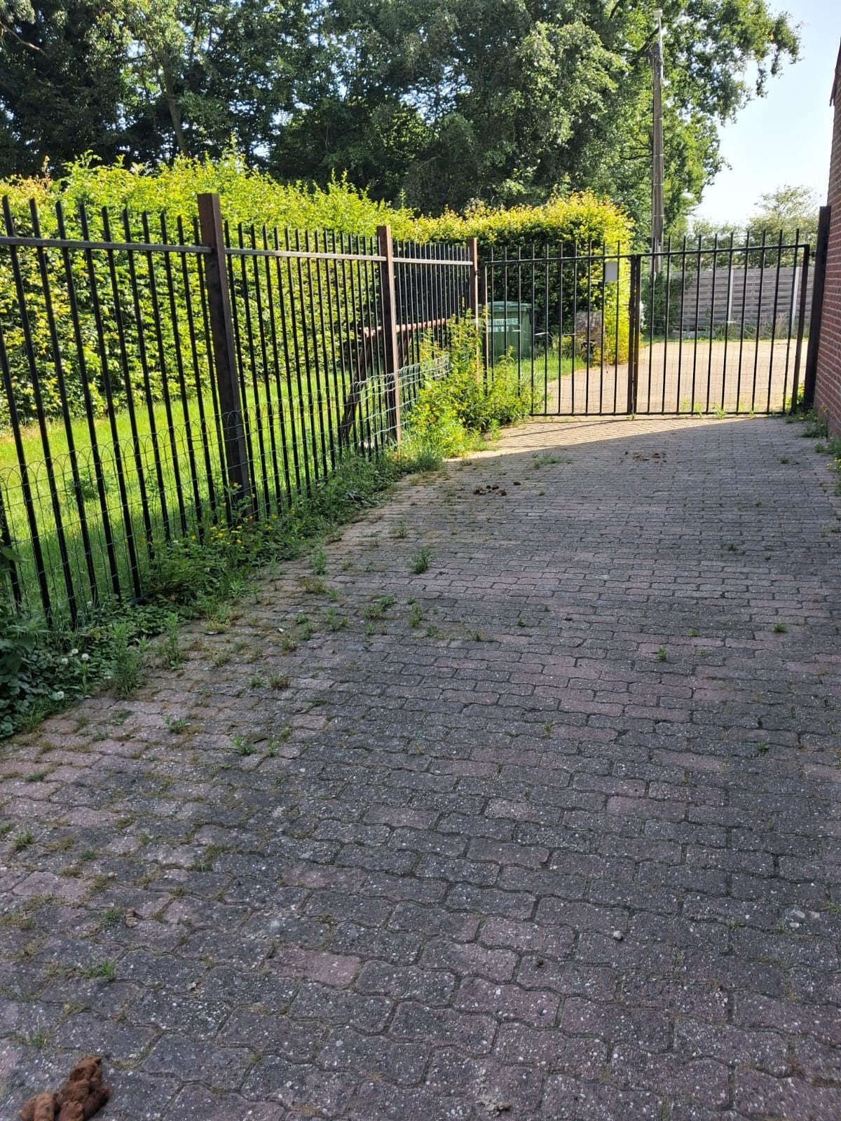 Zware, op maat gemaakte ijzeren omheining (20 meter) – Zelf, Jardin & Terrasse, Clôtures de jardin, Fer, Enlèvement