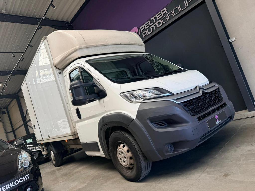 Citroen Jumper Cargo 3.0 HDi 176Pk elektrische laadklep, Auto's, Zwart, Citroën, 0 kg, 131 kW