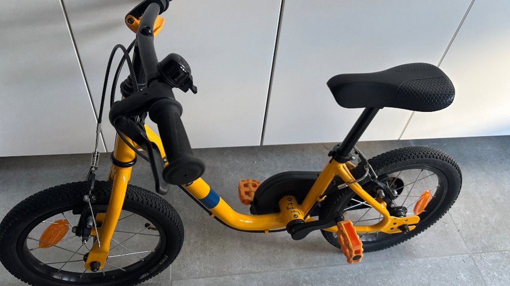Kinderfiets, Enlèvement, Comme neuf, Moins de 16 pouces, Stabilisateurs