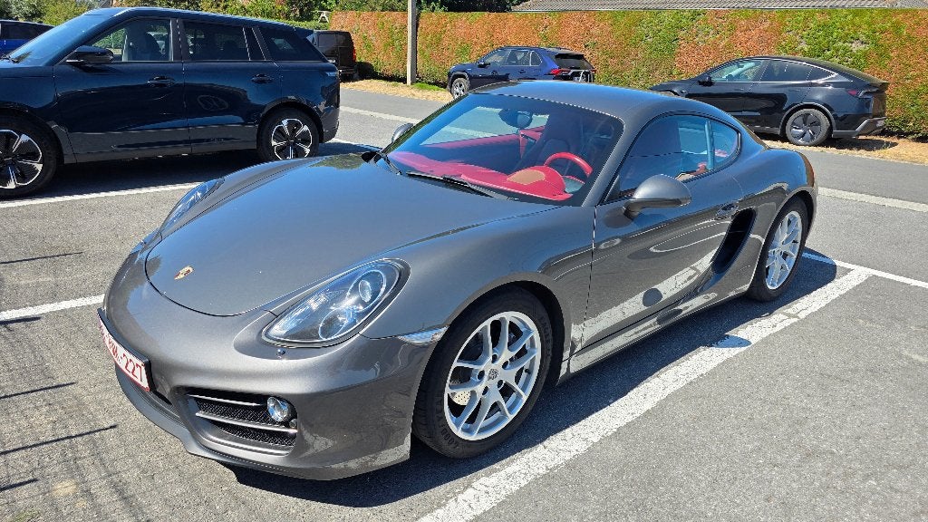 Porsche Cayman 2.7i PDK, Bi=Xenon, PASM vering, Autos, Porsche, Cuir, Argent ou Gris, Achat, Euro 6