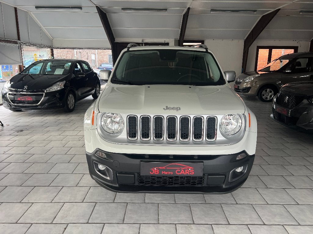 jeep renegade 2.0 d/4x4/AUTOMAAT/GEKEURD/euro 6b, Auto's, Jeep, Automaat, Stof, 1956 cc, Wit