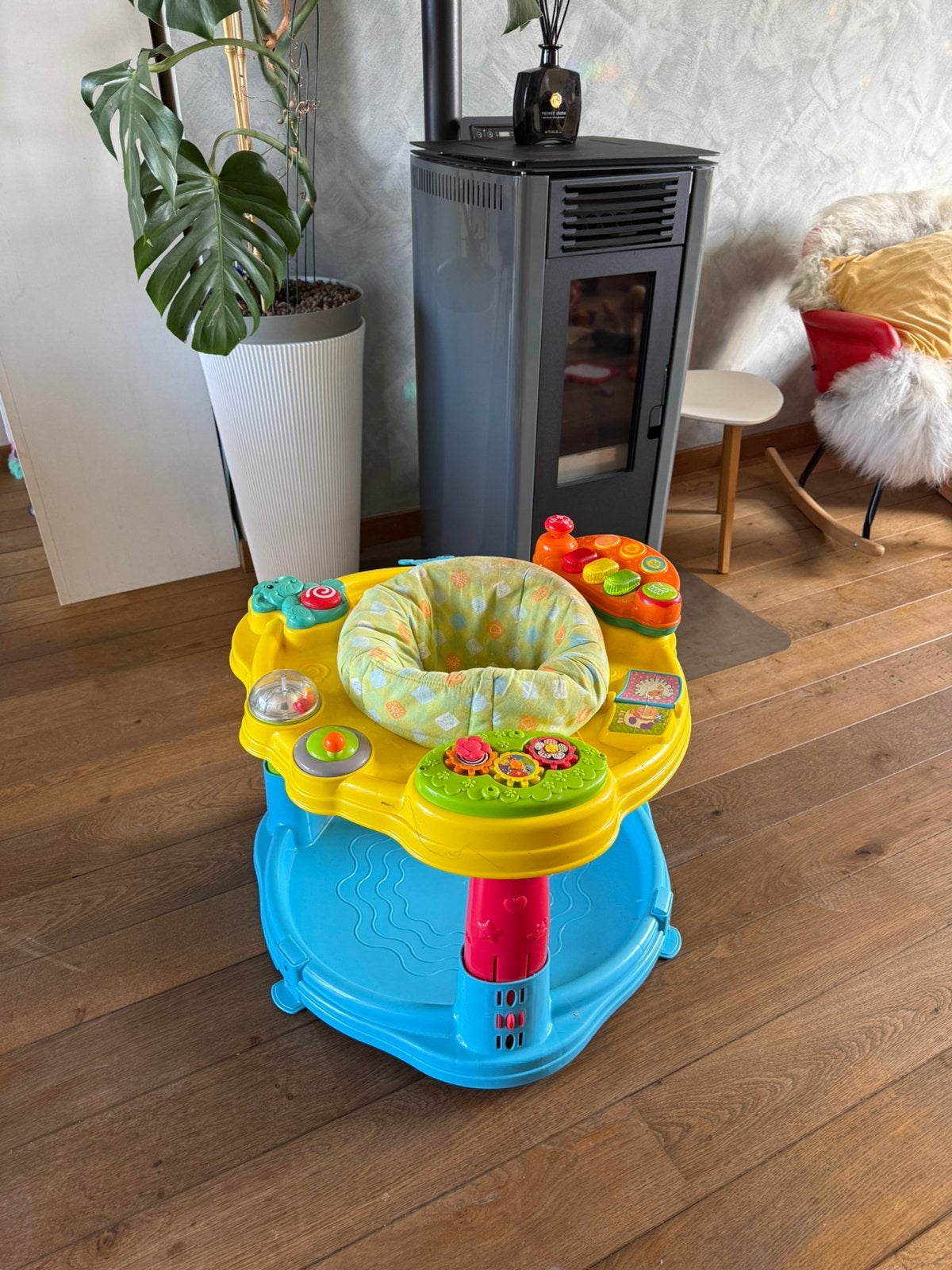 Speeltafel Zit, Sta & Spin, Kinderen en Baby's, Ophalen, Zo goed als nieuw
