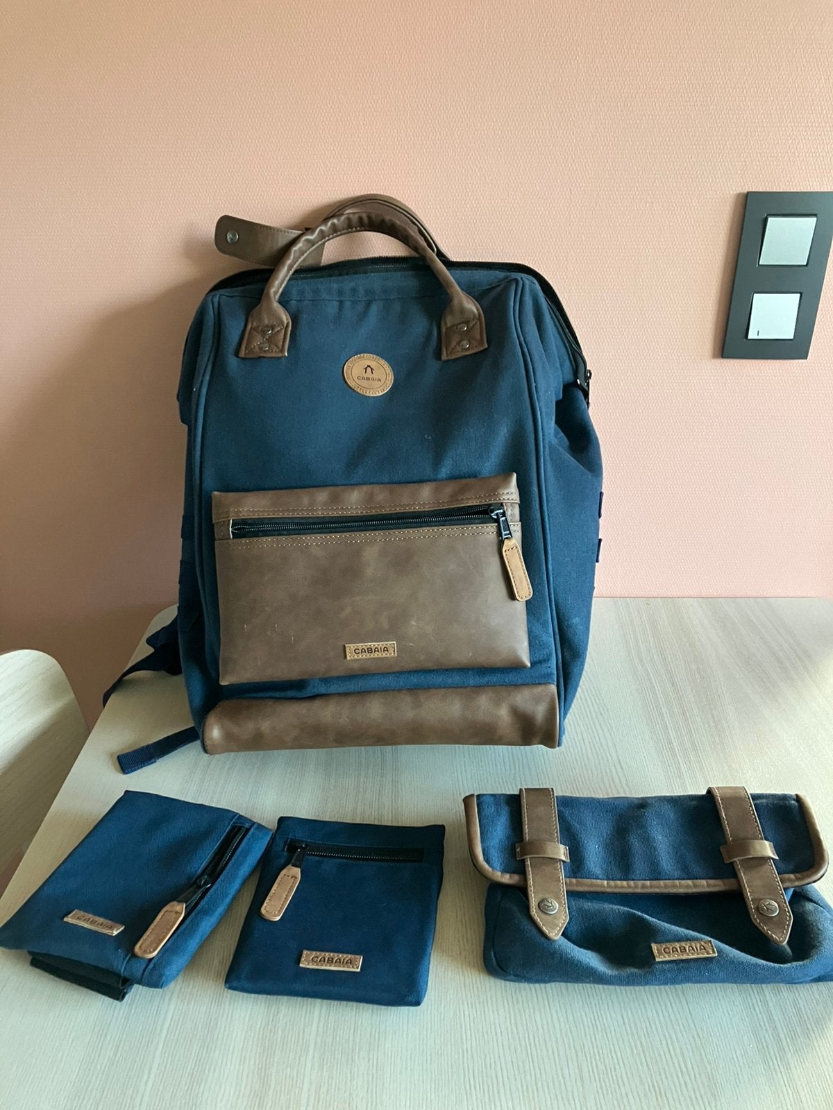 Cabaia adventurer large rugzak, Handtassen en Accessoires, Ophalen, Zo goed als nieuw