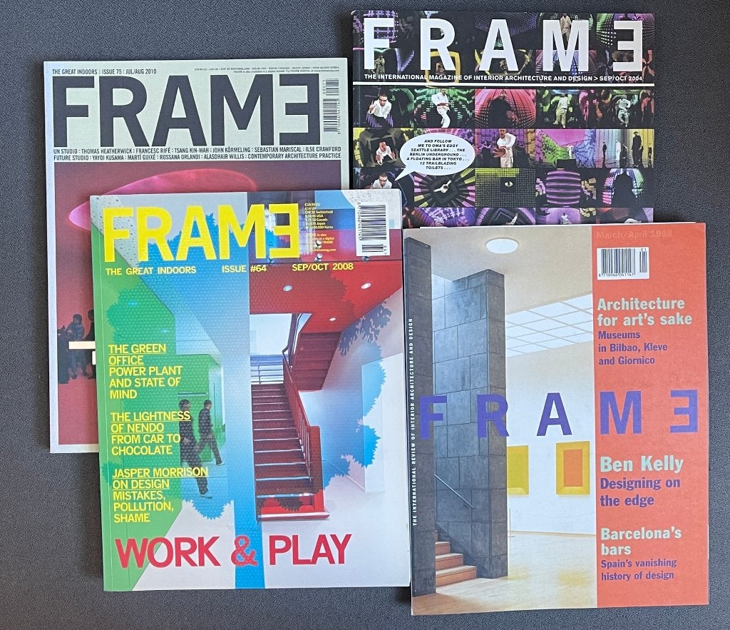 Grande collection de magazines FRAME (1998 - 2023) T.e.a.b., Livres, Art & Culture | Architecture, Diverse auteurs, Comme neuf