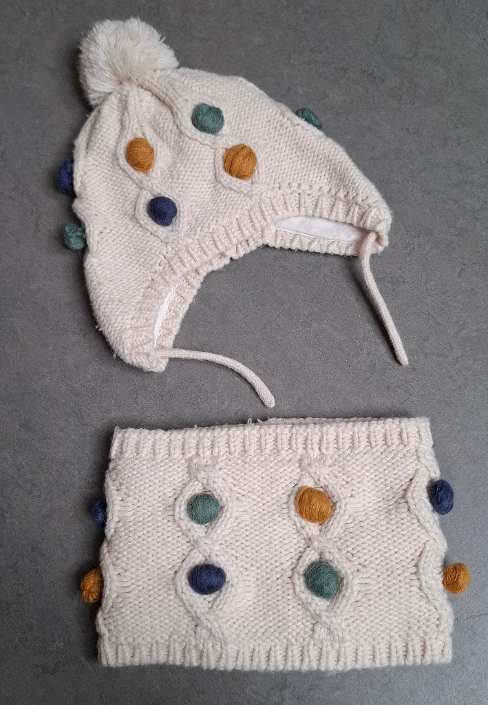 Muts + colsjaal voor peuter, Kinderen en Baby's, Ophalen, Gebruikt, Jongen of Meisje, 104 of kleiner