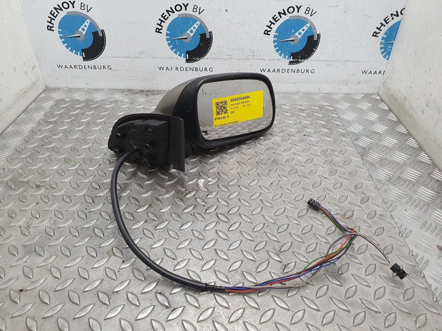 PEUGEOT 307 2.0-16V Pack  SPIEGEL R 2006, Ophalen of Verzenden, Gebruikt, ARN erkend