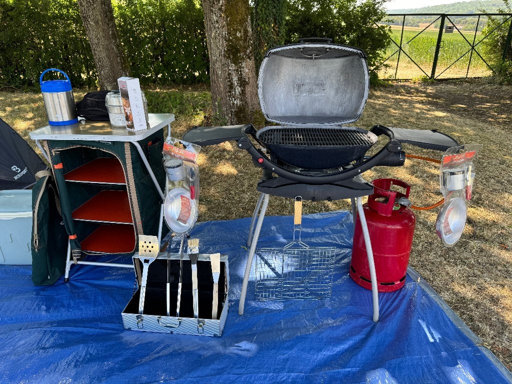 Lot de materiel de comping, Caravanes & Camping, Accessoires de camping, Comme neuf, Enlèvement ou Envoi
