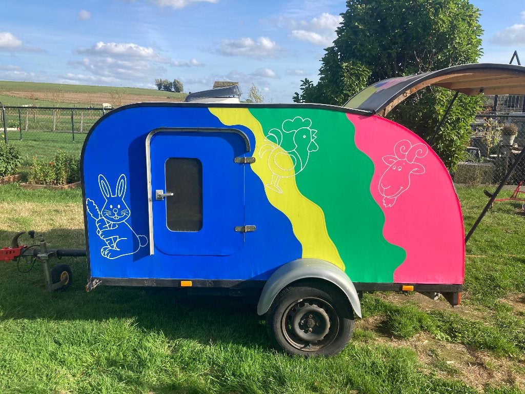 Unieke Teardrop caravan, Particulier, Jusqu'à 500 kg, Réfrigérateur