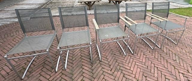 inox tuinstoelen, Ophalen