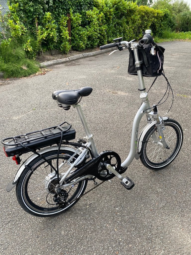 elektrische plooifietsen De fiets is heel weinig gebruikt, Fietsen en Brommers, Ophalen, Gebruikt