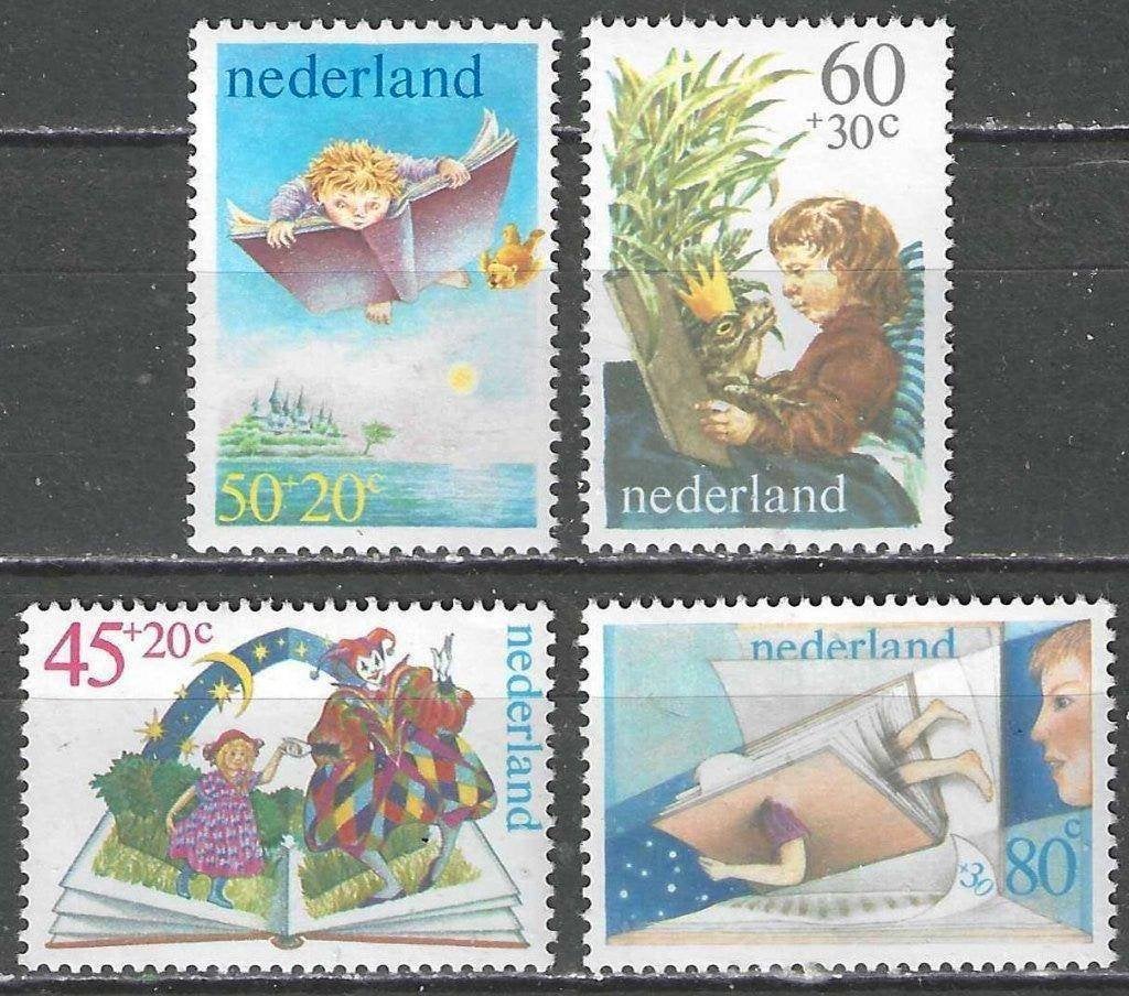 Nederland 1980 - Yvert 1141-1144 - Het Kind en Boeken  (PF), Verzenden, Postfris