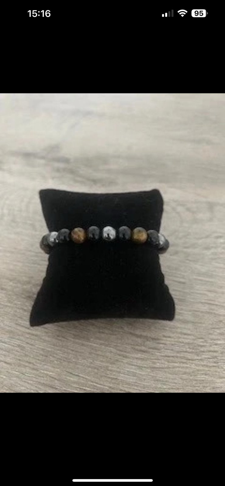 Bracelet énergétique Protection – Force & Ancrage, Bijoux, Sacs & Beauté, Boucles d'oreilles, Neuf, Noir, Envoi