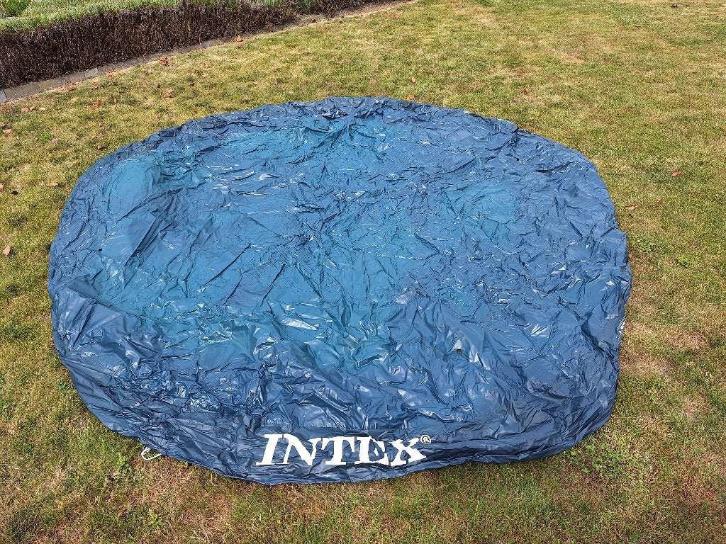 afdekzeil Intex zwembad, Tuin en Terras, Ophalen, Gebruikt, Afdekzeil