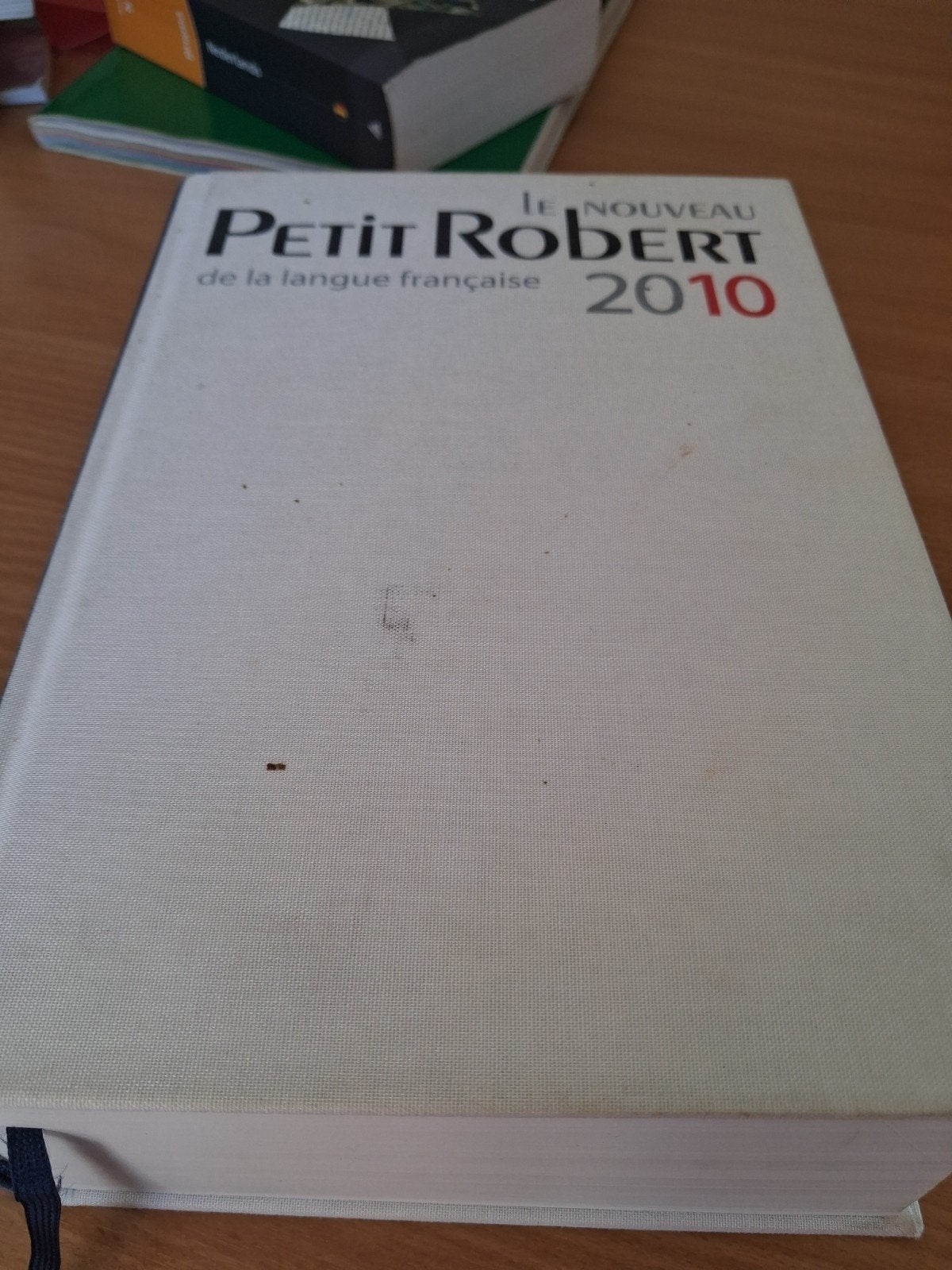 Le nouveau Petit Robert 2010, Ophalen, Gelezen, Frans