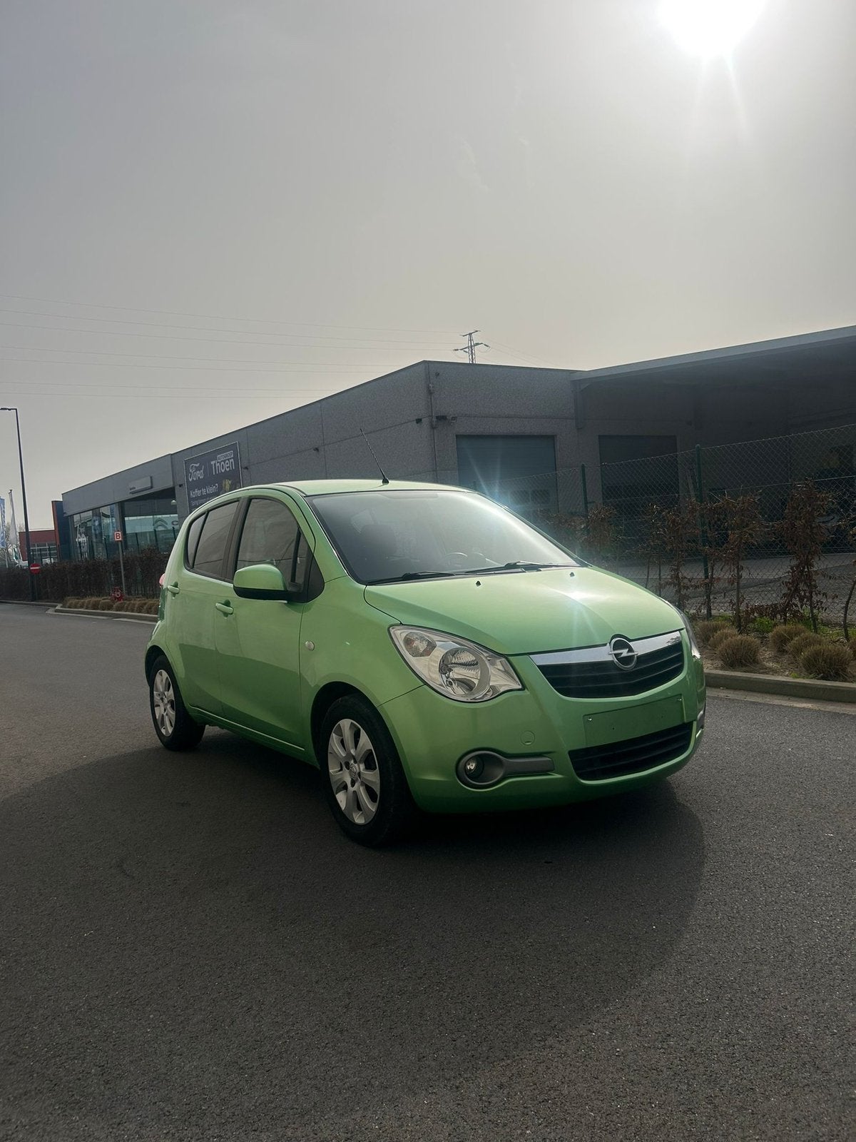 Opel Agila 0.9 Benzine 44kw bj2008 km: 59500 1j garantie, Auto's, Opel, Bedrijf, 5 deurs, Elektrische ramen, Euro 4