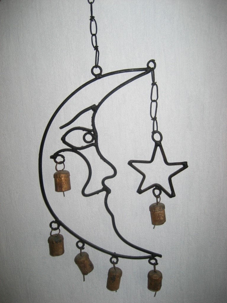 décoration lunaire avec cloches, Enlèvement ou Envoi