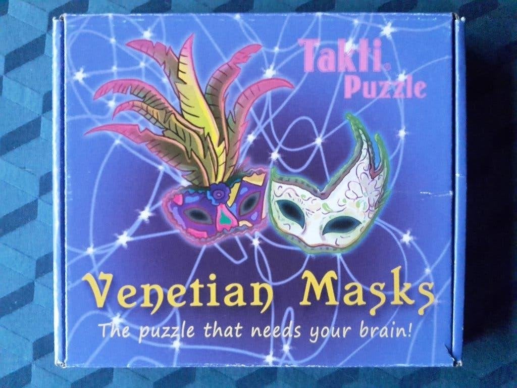 Moeilijke Takti Puzzle, Venetian Masks, 12 st., als nieuw, Hobby & Loisirs créatifs, Enlèvement ou Envoi, Comme neuf, Rubik's Cube ou Puzzle 3D