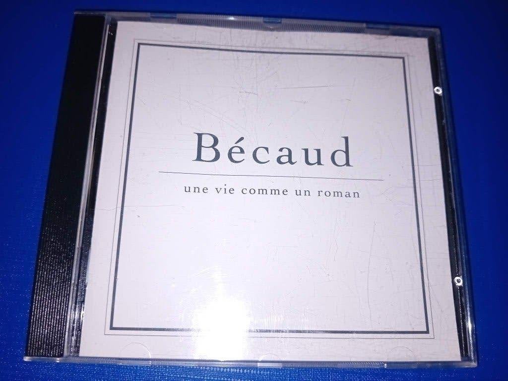 cd Gilbert Becaud Une vie comme un roman, Enlèvement ou Envoi, Comme neuf, Chanson